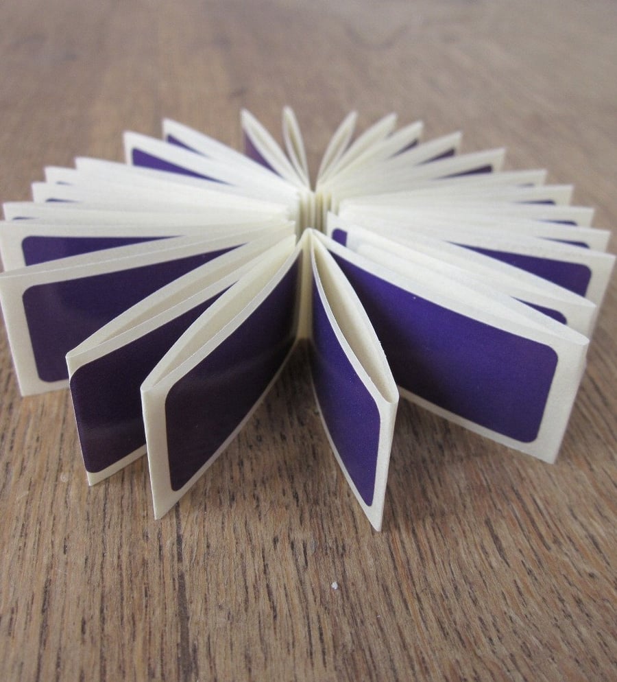 50 Small Purple Stickers