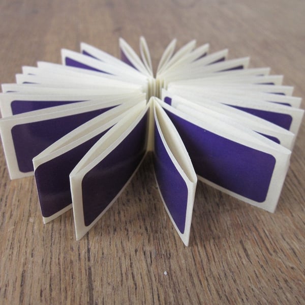 50 Small Purple Stickers