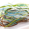 50g Cool Mix Bullseye 90 coe glass Vitrigraph stringers