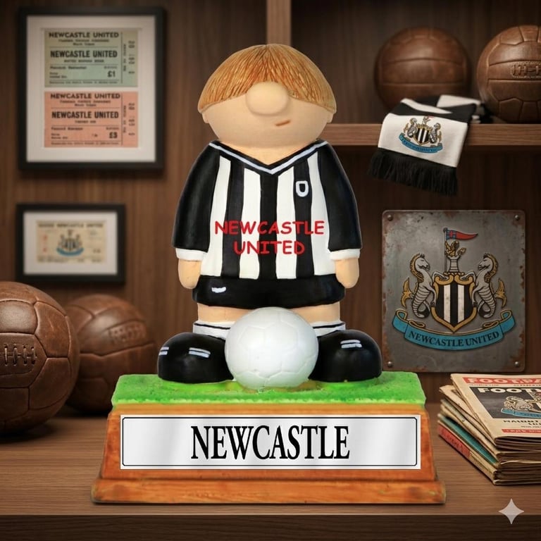 Newcastle United FC Personalised Custom Fan Gift Present. Dad Son Grandad