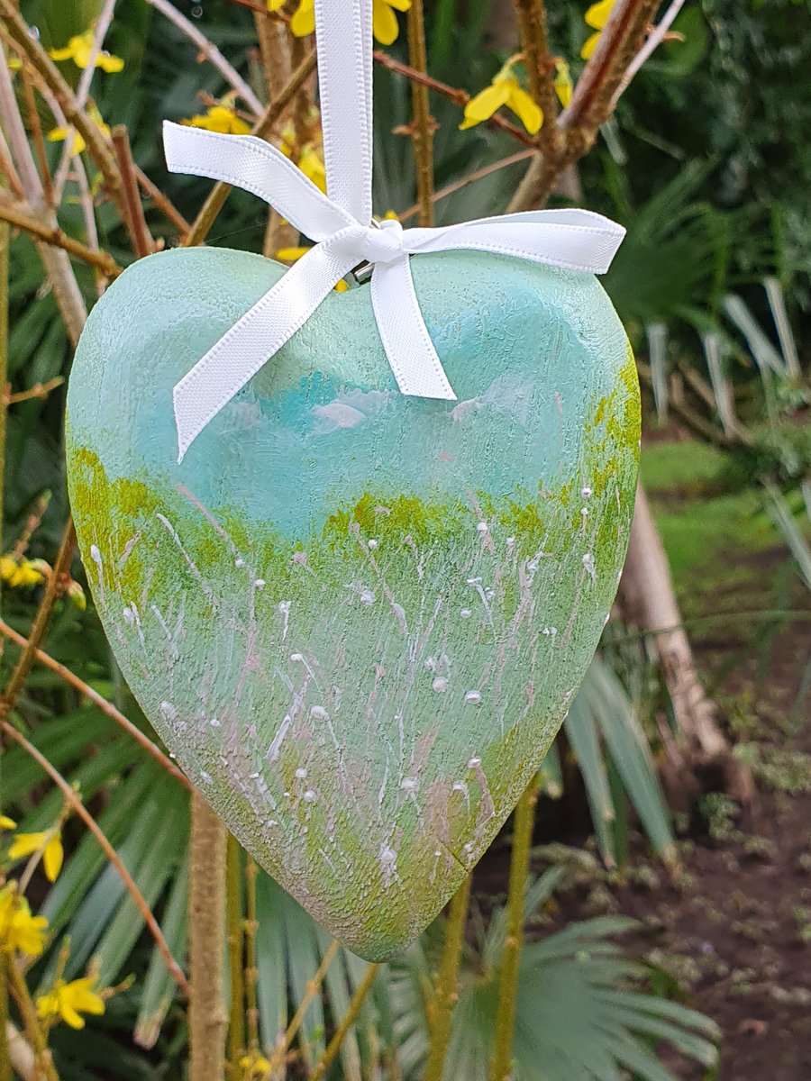 Heart Decoration ‘Oxeye Meadow’