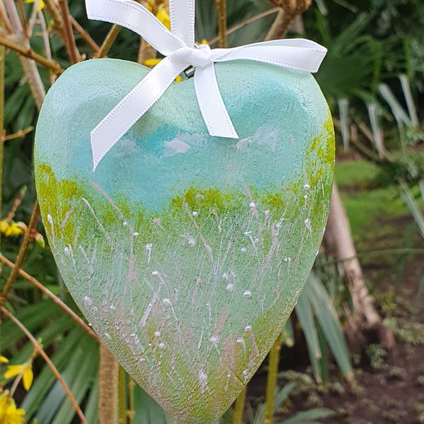 Heart Decoration ‘Oxeye Meadow’