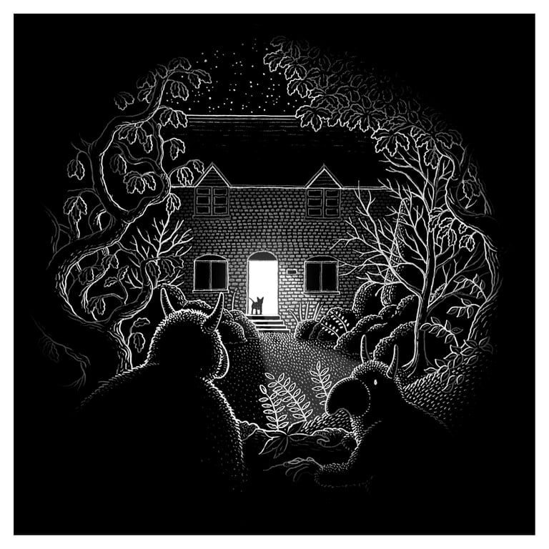 'Trouble with the Neighbours' (Blackhorse exhibition, FRAMED)