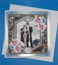 Art Deco Anniversary Card