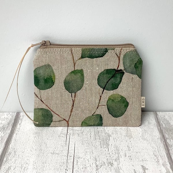 Foliage Coin Purse - Botanical