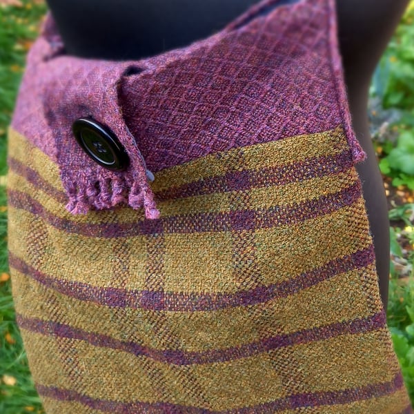 Handwoven Shetland Wool Bag
