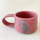 Pink splat cup.