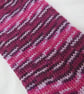 Hand-cranked Knitted Ribbed Wool Socks Size 8 to 9 - Image 4