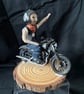 Needle felted biker - Image 1