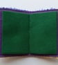 Handwoven Needle Case – Handmade Needle Book for Sewing Needles & Pins  - Image 2