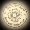 SOLD reserved for Sam. Custom order personalised sash for a Bearlescent bear