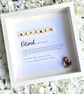 Retired Retirement Scrabble Minifigures Frame Personalised  - Image 3