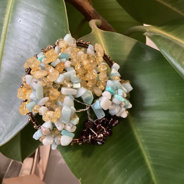 Tree of life mini suncatcher