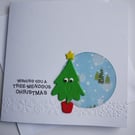 Wishing you a TREE-mendous Christmas Card 