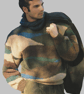 VINTAGE KNITTING PATTERN Mans Nature Lovers Sweater