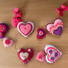 Heart Handmade Felt Bunting