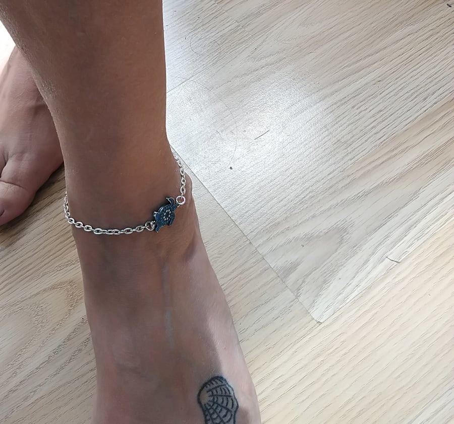 Turtle Ankle bracelet Anklet 