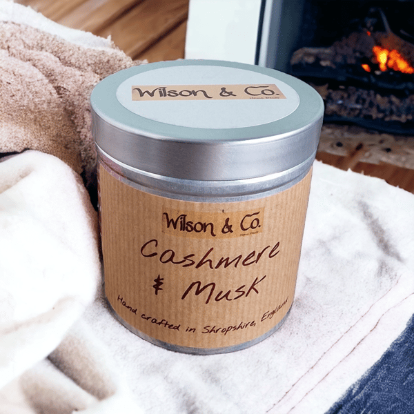 Cashmere & Musk Scented Candle 230g