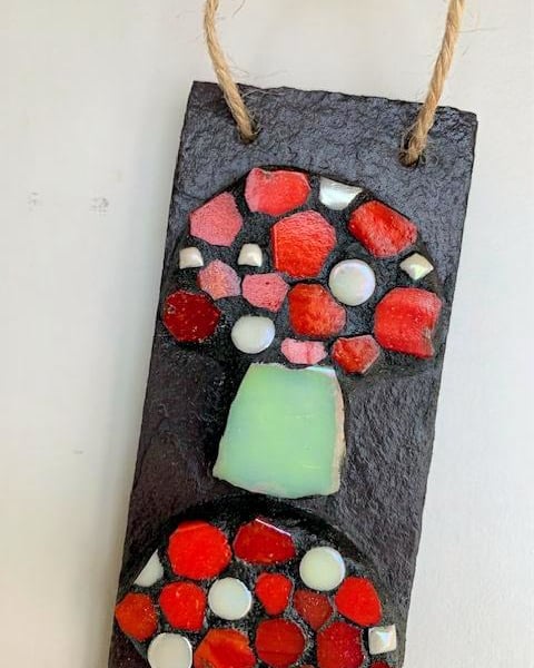 Hanging Toadstool Mosaic