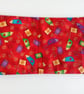 Hobby bag, Sewing accessories bag, zipper pouch, lined cotton bag, pencil case  - Image 3