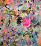 "Disco Daze" Original Abstract Painting - Image 4