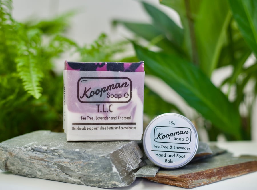 Tea Tree and Lavender Handmade Soap and Hand Balm
