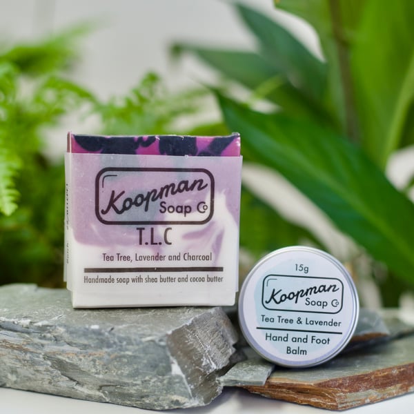 Tea Tree and Lavender Handmade Soap and Hand Balm