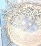 Let It Snow handmade Luxury Christmas Easel Card  - Image 6