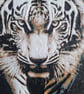 Tiger Portrait 3D HueForge Framed Print - 8 x 5.5 Inch - Stand Included - Image 2