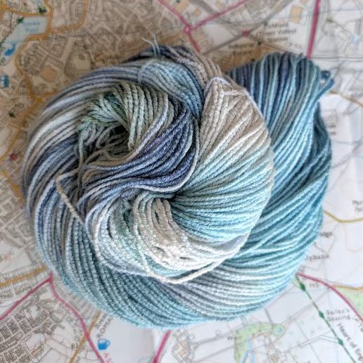 Blueberry blush :: tencel : cotton : elastane :: sock :: 100g
