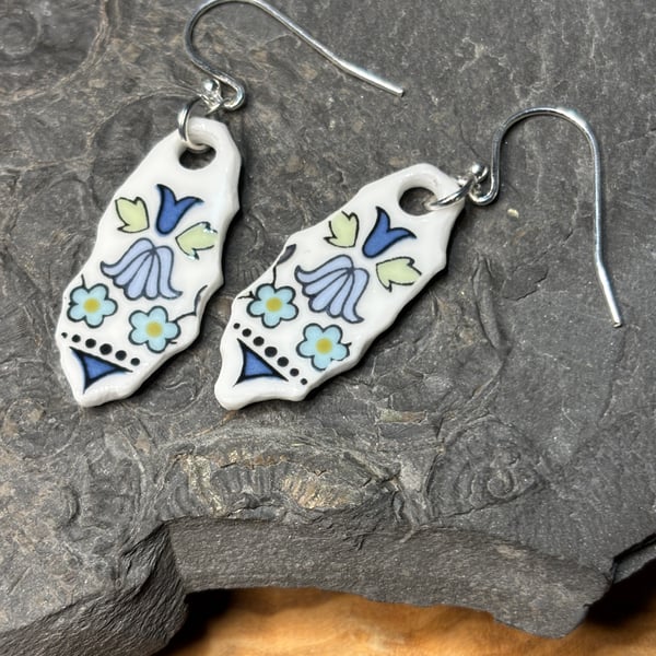 Handmade Earrings, Sterling Silver, Eco Gifts, Unique Jewellery.