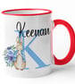 Personalised Name Bunny Rabbit Initial and Name Variations - Image 3