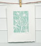 Eryngium Seedhead - Original Linocut Print - Image 2