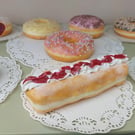Fake Split Cream Jam Doughnut Home, Party, T.V., Film, Theatre, Shop, Photo Prop