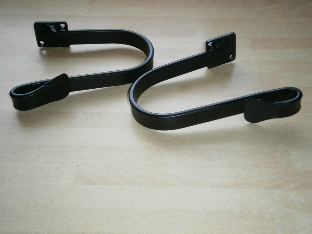 Curtain Tie Backs...................................Wrought Iron (Forged Steel) 