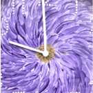 Hand Painted Customised Wall Clock Indoor 25 cm Silent Quartz Clock Gift Idea