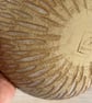Handmade ceramic carved bowl - Image 4