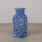 macrame vase,bud vase, small flora bottle