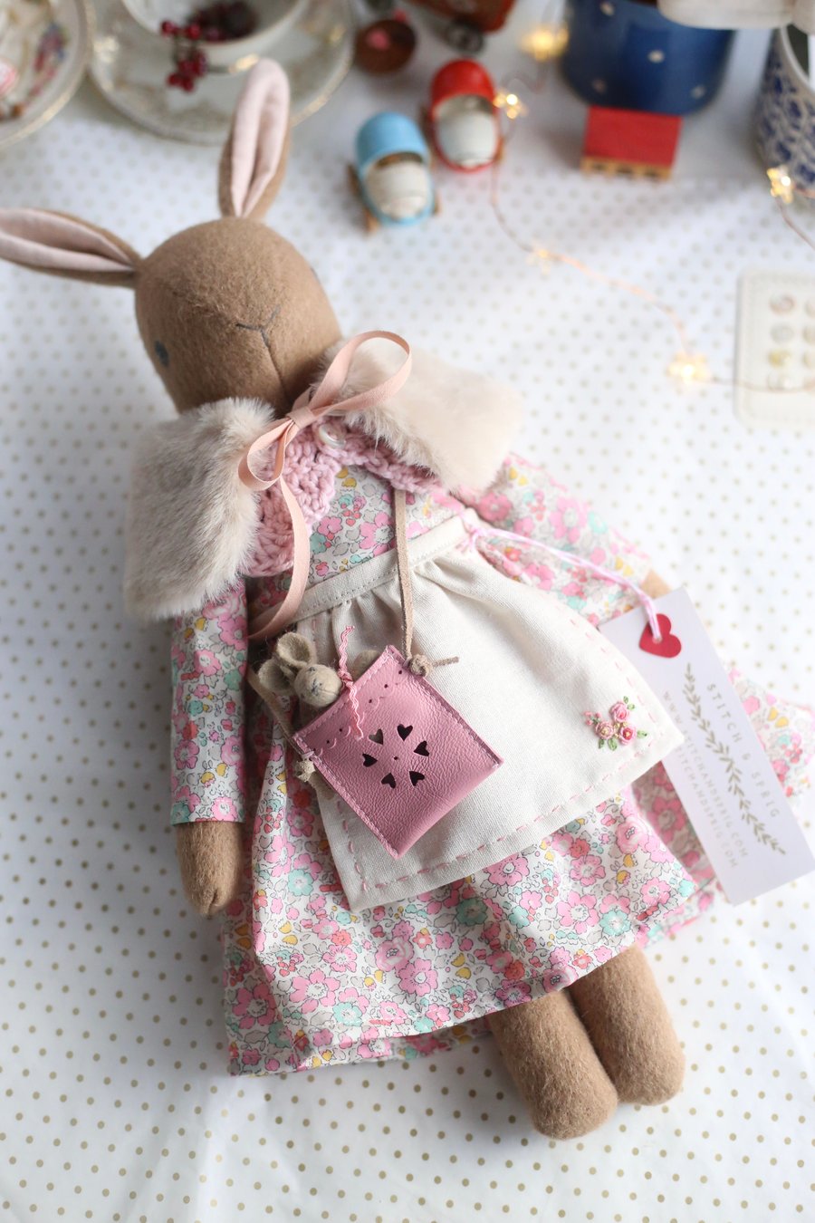 Heirloom Liberty Bunny - Betsy Ann