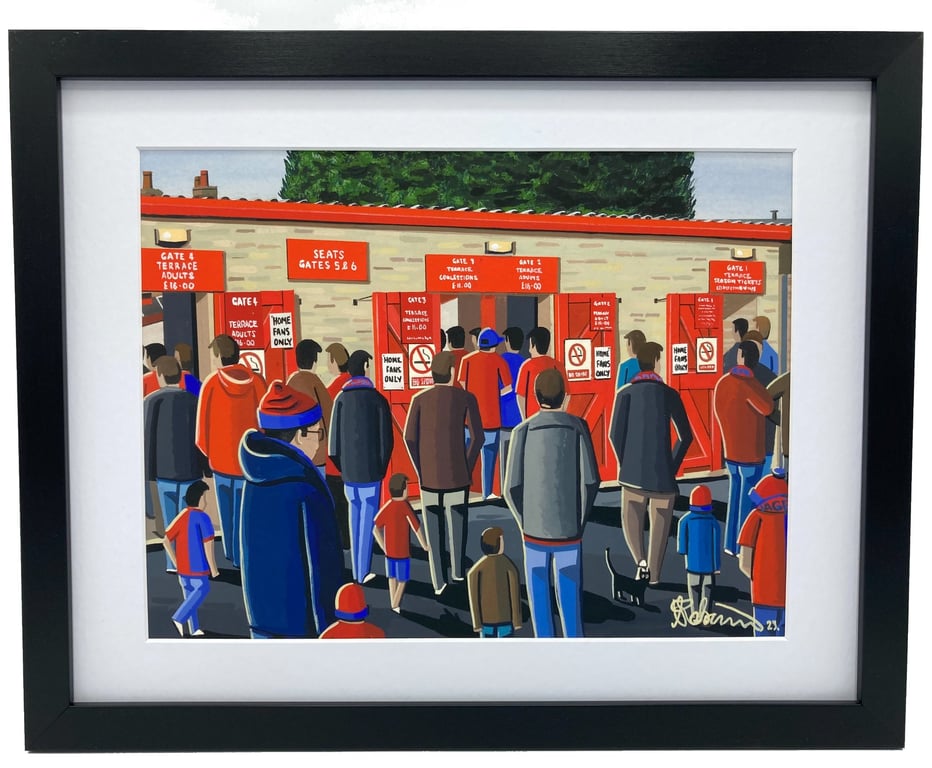 Dagenham Redbridge, Framed & Unframed Art Print Football Club FC, Stadium Gift