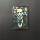 Vampire’s Starry Night Fridge Magnet – Gothic Horror Acrylic Decor