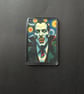 Vampire’s Starry Night Fridge Magnet – Gothic Horror Acrylic Decor