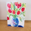 Tulips Greeting Card