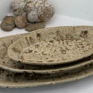 Set of 3 serving platters