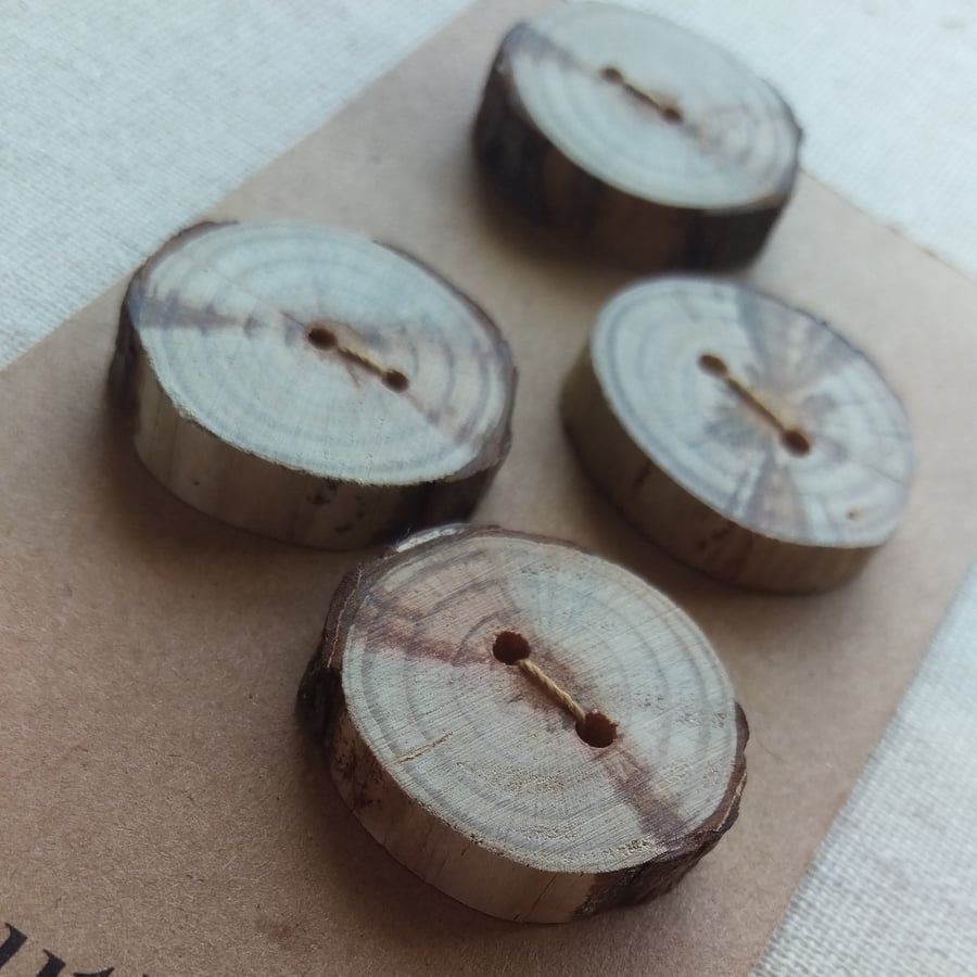 Custom Order - Set of Six Beachcombed Buttons