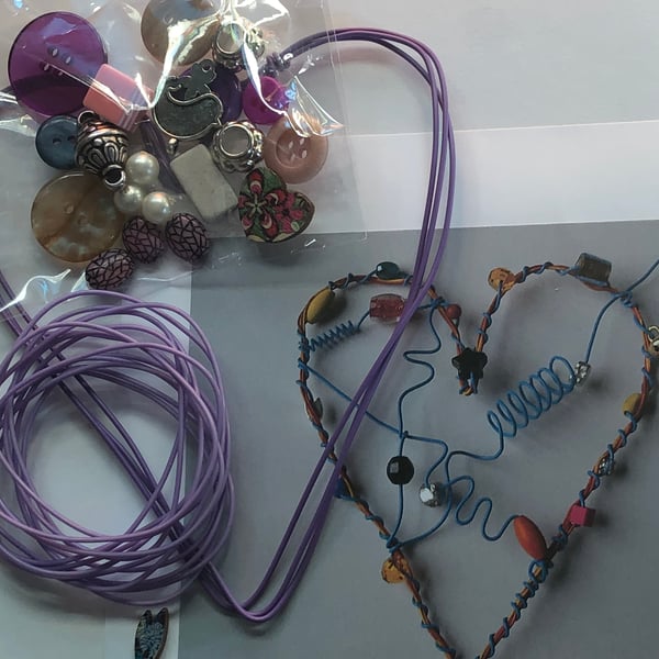 Craft Kits Wire Heart Kit