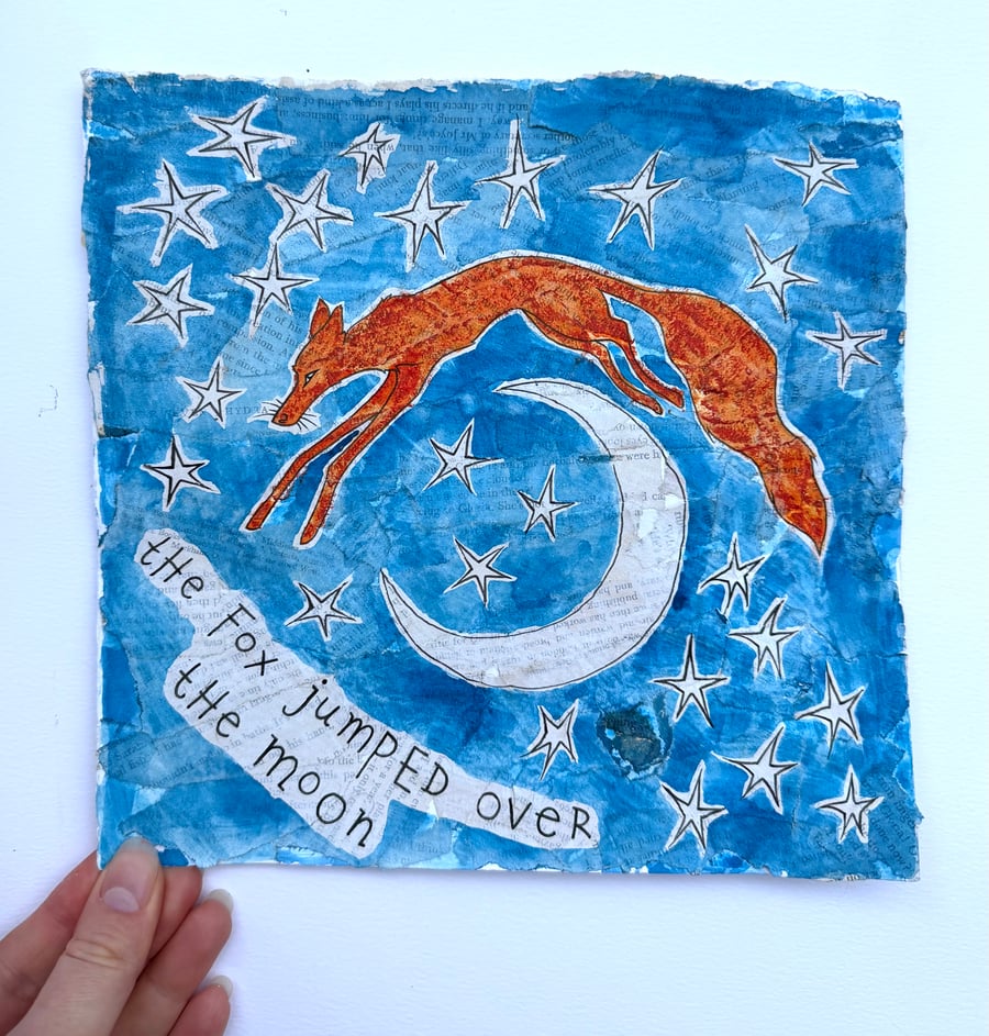 Happy Energy Painting - Original Ink Painting - READY TO SHIP