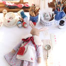 Heirloom Liberty Bunny- Medium size