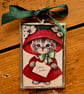 Unique retro glass Christmas decoration  - Image 1