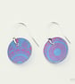 035 - Handmade Aluminium and Silver Reversible Earrings